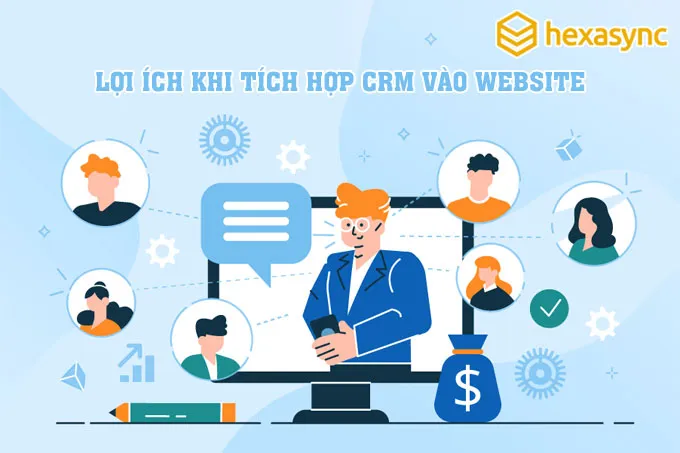 Tại sao nên tích hợp CRM với website